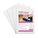 Birllaid Lipo Foam Pads for Post Surgery, Bbl Foam Boards after Lipo,Help Out When Using Ab Board Compression Garments Tummy Tuck, 4 Pack Liposuction Surgery Foam Sheet for Recovery 8" X 11"