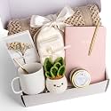 Birthday Gift for Women Friendship, Gifts for Women Birthday Unique Self Care, Gifts Basket for Best Friend, Sister, Mom, Teen Girls, Wife, Girlfriend, Coworker (Khaki)