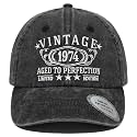 Birthday Gifts for Men Women, Personalized 30th - 100th Birthday Gifts, 1926-1996 Vintage Hat…