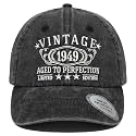 Birthday Gifts for Men Women, Personalized 30th - 100th Birthday Gifts, 1926-1996 Vintage Hat…