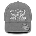 Birthday Gifts for Men Women, Personalized 30th - 100th Birthday Gifts, 1926-1996 Vintage Hat…