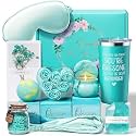 Birthday Gifts for Women Friendship, Ocean Relaxing Spa Gifts Basket for Women Self Care Gifts Set, Thank You Gifts Idea Mothers Day Gifts for Mom Her Best Friend Sister Wife Girlfriend Coworker Nurse
