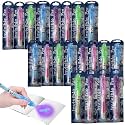 Birthday Popper® Birthday Return Gift for Kids, 20 Pcs Invisible Ink Magic Pens with UV Light | Secret Message Pen, Fun Magic & Party Favors for Boys & Girls