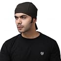 BISMAADH Cooling Helmet Liner Polyester & Elastic Stretchable Quick Dry Breathable Skull Running Cap Patka for Men & Women