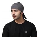 BISMAADH Cooling Helmet Liner Polyester &amp; Elastic Stretchable Quick Dry Breathable Skull Running Cap Patka for Men &amp; Women