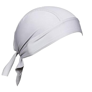 bismaadh stretch lycra 4way patkaskull cap bandana - cycling riding fashionable helmet liner head cap for men amp women