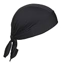 BISMAADH Stretch Lycra 4way Patka/Skull Cap Bandana - Cycling, Riding, Fashionable Helmet Liner Head Cap for Men &amp; Women