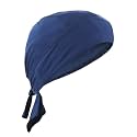 BISMAADH Stretch Lycra 4way Patka/Skull Cap Bandana - Cycling, Riding, Fashionable Helmet Liner Head Cap for Men &amp; Women