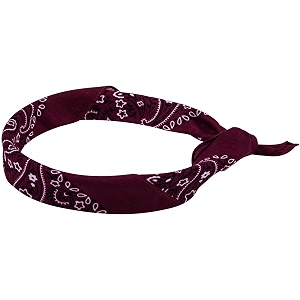 bismaadh unisex cotton paisley cowboy bandanas - pack of 3