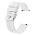 BISONSTRAP Watch Strap 18mm 19mm 20mm 21mm 22mm, Quick Release Silicone Watch Bands for Men Women