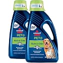 Bissell 2X Pet Stain & Odor Full Size Machine Formula,60 ounces,99K52,(Pack of 2)