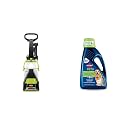 Bissell® Big Green® PET PRO Carpet Cleaner with 8 Row XL DirtLifter PowerBrush, 9-inch Long Reach Hose, 2 Upholstery Tools + Bissell 2X Pet Stain &amp; Odor Full Size Machine Formula, 60 Ounces, 99K5A