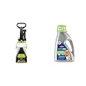 Bissell® Big Green® PET PRO Carpet Cleaner with 8 Row XL DirtLifter PowerBrush, 9-inch Long Reach Hose, 2 Upholstery Tools + Bissell Professional Pet Carpet Cleaner Shampoo, 48 Ounce, Silver