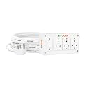 BITCORP 6A Extension Board 3 Socket 1 Switch, 2000W, 10M 1.5mm ISI Certified Wire