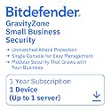 Bitdefender GravityZone Small Business Security – 1 Device (Up to 1 Server) | 1 Year Subscription | PC/Mac | Online Code