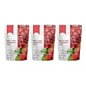 Biteburst Freeze Dried Strawberry Slice Fruit Snack – Crunchy Real Fruit Bites, No Added Sugar, Gluten Free, Vegan, No Preservatives | 14gm x Pack of 3