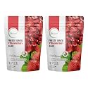 Biteburst Freeze Dried Strawberry Slice Fruit Snack – Crunchy Real Fruit Bites, No Added Sugar, Gluten Free, Vegan, No Preservatives | 14gm x Pack of 2