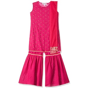 Bitiya By Bhama Girls Cotton Kurta Sets