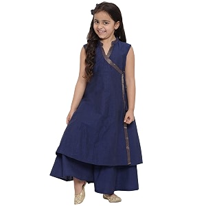 Bitiya By Bhama Girls Cotton Kurta Sets