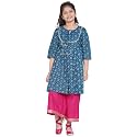 Bitiya By Bhama Girl39s Cotton Blend Kurta