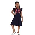 Bitiya By Bhama Girl39s Silk A-Line Knee-Length