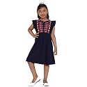 Bitiya By Bhama Girl39s Silk A-Line Knee-Length