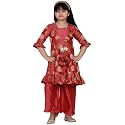 Bitiya By Bhama Girl39s Silk Regular Kurta