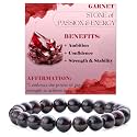 Bivei 8mm Beaded Bracelets for Women Handmade Semi Precious Natural Stone Stretch Elastic Jewelry Yoga Protection Gifts