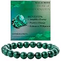 Bivei 8mm Beaded Bracelets for Women Handmade Semi Precious Natural Stone Stretch Elastic Jewelry Yoga Protection Gifts