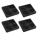 Bivethoi 80mm Dustproof Fan Filter, Black, 4 Pcs