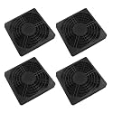 Bivethoi 90mm Dustproof Fan Filter, Black, 4 Pcs