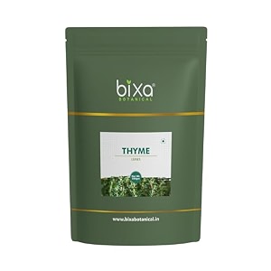 bixa botanical thyme leaves 200gm  top grade leaves from egypt  for seasoning italian sauces salad sandwiches pizza herbal tea healthy dried herbs