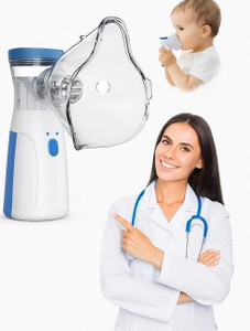 bixel portable mesh nebulizersilent and compact nebulizer machine for adult and kids mini facial steamer