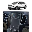 BIXUAN For 2024 Edge Matte Anti-Glare Screen Protector - 2021-2024 Ford Edge Accessorie (SE/SEL/ST/ST-Line/Titanium) 9H Tempered Glass 12 Inch Navigation Touch Screen Anti-Scratch Fingerprints