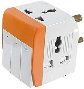 BIYALI 3 Pin 3 Way Universal Multiplug