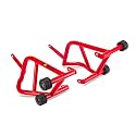 Bizen Bajaj Pulsar NS350/NS400 Premium Crash Guard/Engine Guard with Double Frame Sliders - RED