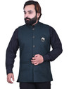 BizzEie Men Solid Nehru Jacket
