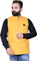 BizzEie Men Solid Nehru Jacket