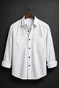 BJM ENTERPRISE Men Solid Casual White Shirt