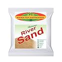 BKD Natural River Sand (1 Kg) (Substrate Pure Organic Plants Soil Mix Additive, Plants Gardening | River Sand for Aquarium 1 Kg for Cactus Succulent Bonsai| Home Decor)