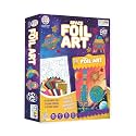 BKDT Marketing Space Foil Art and Fun Craft Kit, Foil Art for Kids Craft, Gift for Girls/Boys, DIY Creative Activity - Foil Art Kit - Birthday/Retrun Gift