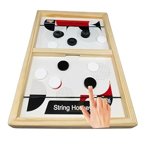 bkdt marketing string hockey board game - fastest finger first board game sling puck slingo- birthdayreturn gifts