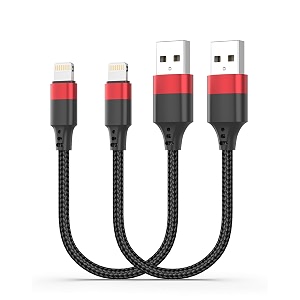 Bkduice 1ft Short iPhone Charger Cable MFi