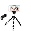 BKN® 13 inch Flexible Gorillapod Tripod with Mobile Holder Attachment for DSLR, Action Cameras &amp; Phones (Tripod with Holder)