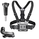 BKN Mobile Phone Chest Strap Mount Chest Harness Holder for VLOG/POV Compatible with All Cell Phones and Hero 9, 8, 7, 6, 5,OSMO Action, AKASO and Other Action Camera