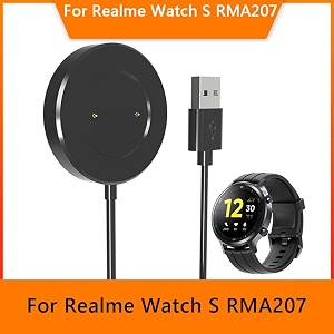 bkn usb magnetic charging cable for realme watch s usb cable magnetic chargerblack1m