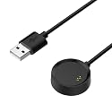 BKN Magnetic Replacement Watch Charger USB Cable For Realme Watch 1 RMA161 Charger Cable Smart Watch Accessories,Black