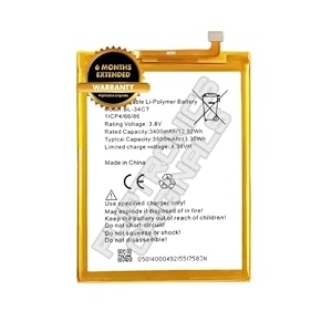 bl-34ct battery for tecno camon i4  camon -isky3  kb3  cb7  cb7j  kb7  kb7j battery with 6 month warranty k181