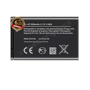 bl-4c battery for nokia 6100 6125 6136 6170 6300 7705 7200 7270 8208 1202 1265 1325 1661 2220 2220s 2650 2652 2690 2700 3108 3500c battery with 6 month warranty q165