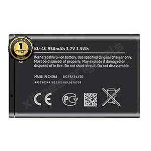bl-4c battery for nokia 6100 6125 6136 6170 6300 7705 7200 7270 8208 1202 1265 1325 1661 2220 2220s 2650 2652 2690 2700 3108 3500c battery with 1 year warranty q60